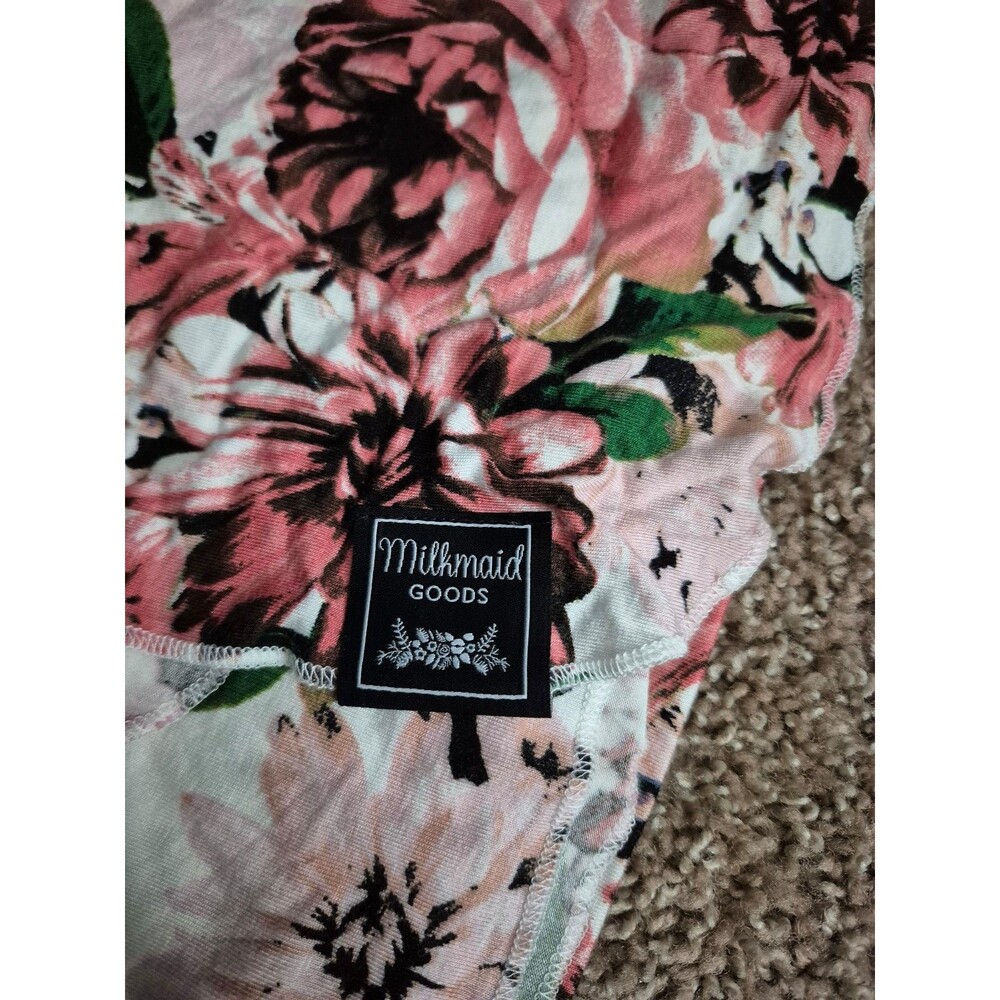 Milkmaid goods blanket one size floral